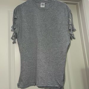 homemade workout t shirt